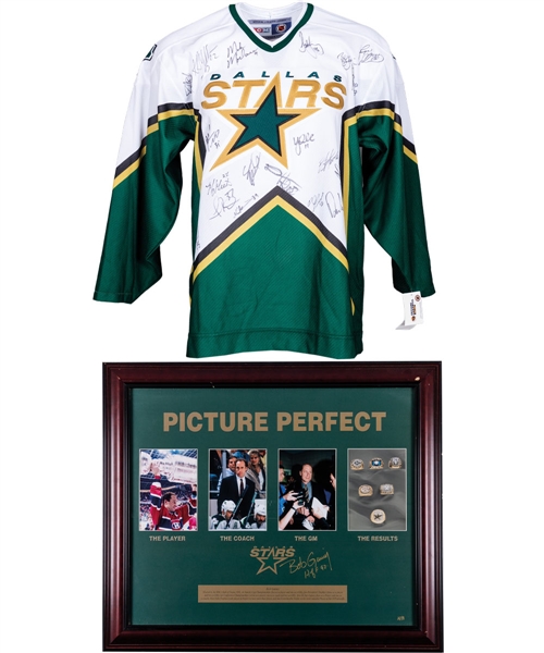 Bob Gaineys Dallas Stars Memorabilia Collection from His Personal Collection with His Signed LOA