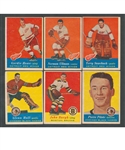 1957-58 Topps Hockey Complete 66-Card Set