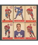 1957-58 Parkhurst Hockey Complete 50-Card Set