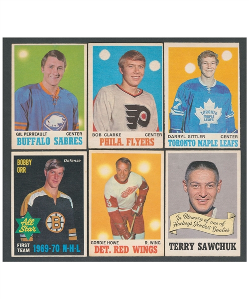 1970-71 O-Pee-Chee Hockey Complete 264-Card Set