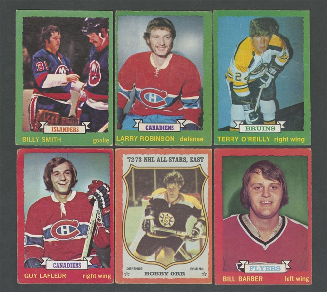 1973-74 O-Pee-Chee Hockey Complete 264-Card Set