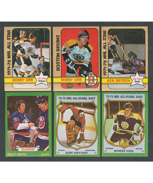 1972-73 and 1973-74 Topps Hockey Complete High Grade Sets