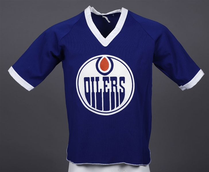 Edmonton Oilers 1980 "Fifth Annual Sports Page Celebrity Softball Classic" Game-Worn Uniform Collection of 5