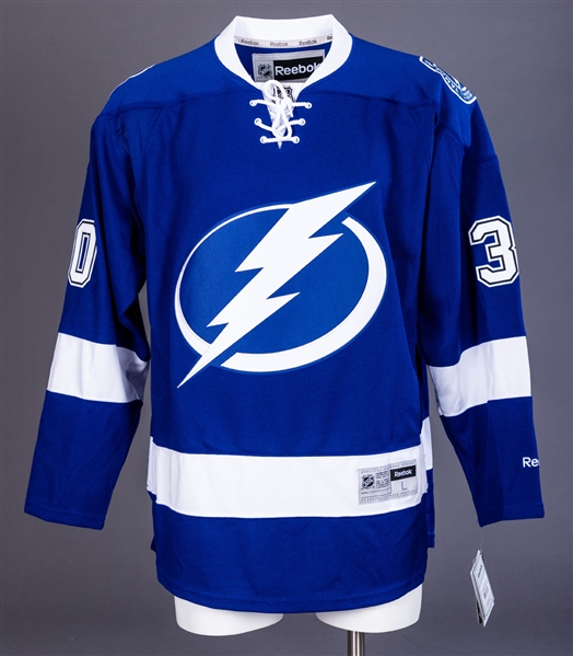 Ben Bishop Tampa Bay Lightning Signed Jersey with LOA