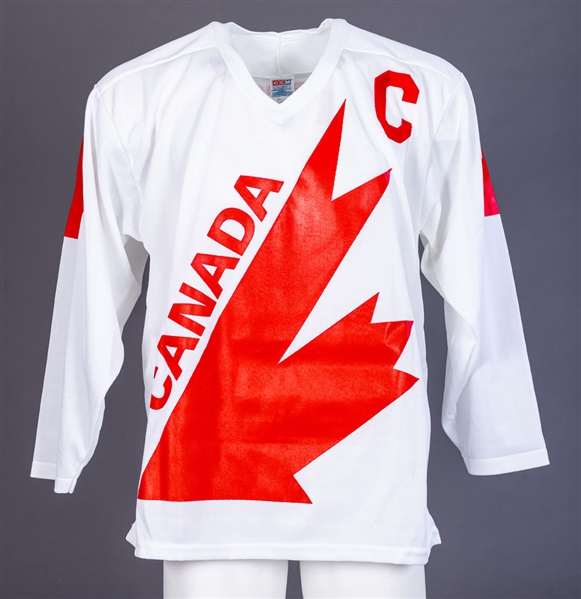 Wayne Gretzky Signed "Canada Cup" Team Canada Jersey with JSA LOA