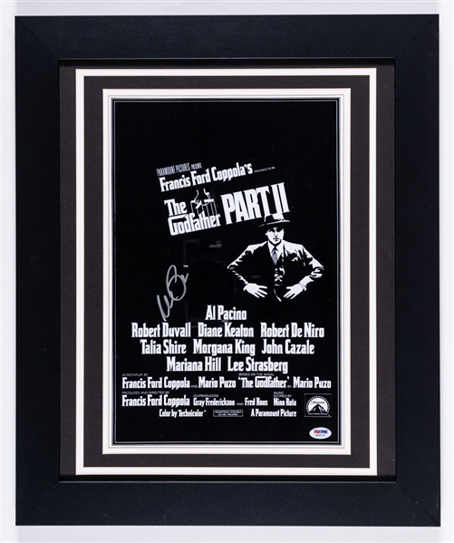 American Actor Al Pacino Signed "The Godfather Part II" Framed Display with PSA/DNA COA (19 ½” x 23 ½”) 