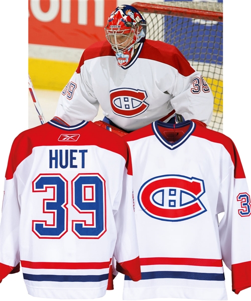 Cristobal Huets 2006-07 Montreal Canadiens Game-Worn Jersey with Team LOA