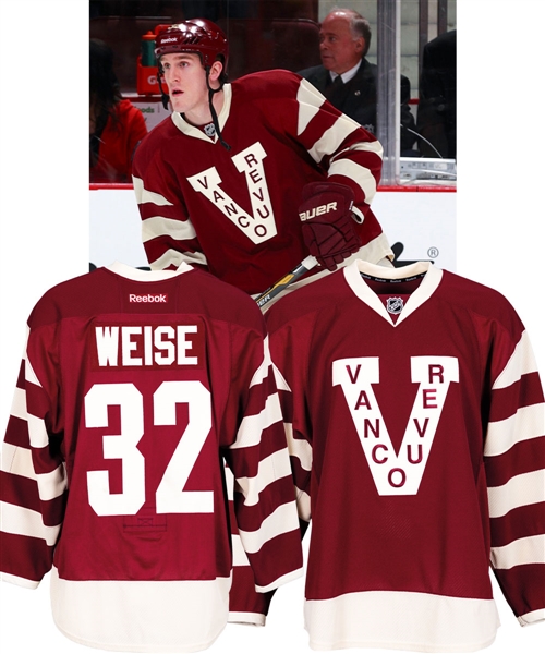 Dale Weises 2012-13 Vancouver Canucks Game-Worn Alternate "Millionaires" Jersey with Team COA