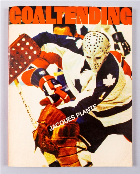 Signed Hockey and Sport Book Collection of 9 Including Signed Books by Deceased HOFer Jacques Plante and HOFer Ken Dryden