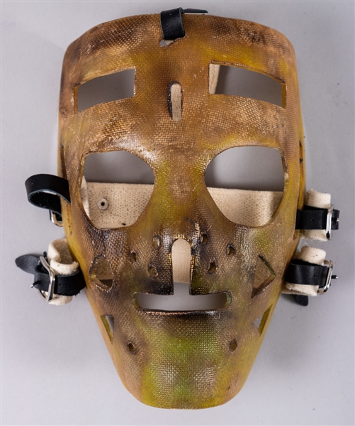 Terry Sawchuk Full-Size Replica Goalie Mask by Don Scott