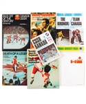 Rod Seiling’s 1972 Canada-Russia Series Memorabilia Collection Including Vintage Programs from His Personal Collection with His Signed LOA