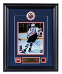 Wayne Gretzky Signed Edmonton Oilers Framed "99" Photo Display with WGA COA (17” x 21”) 