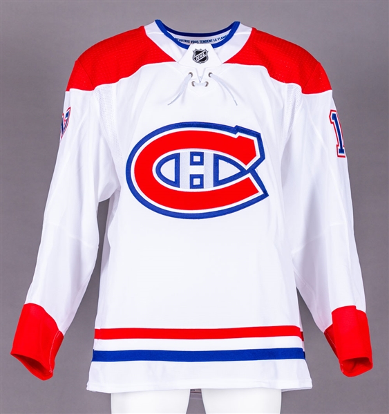 Brett Kulak’s 2018-19 Montreal Canadiens Game-Worn Jersey with Team LOA