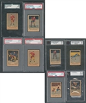 1951-52 Parkhurst Hockey Near Complete Card Set (104/105) with Gordie Howe and Maurice Richard Graded Rookie Cards and Other Graded Cards (17)