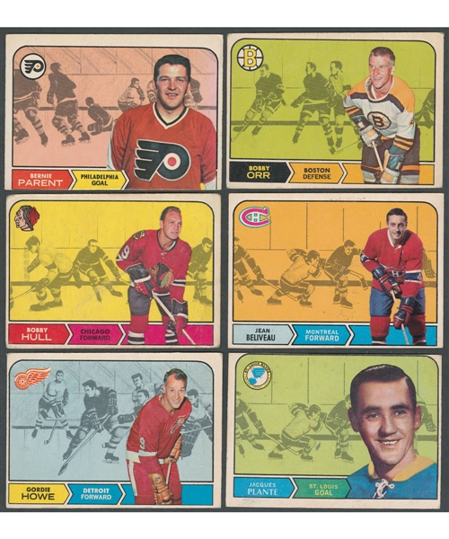 1968-69 O-Pee-Chee Hockey Complete 216-Card Set