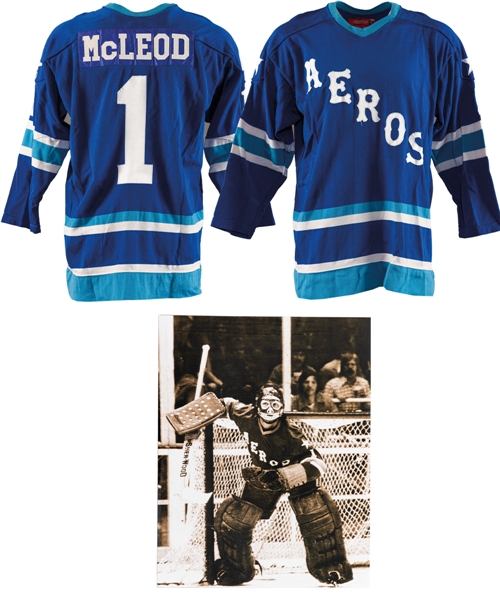 Don "Smokey" McLeods 1973-74 WHA Houston Aeros Game-Worn Jersey