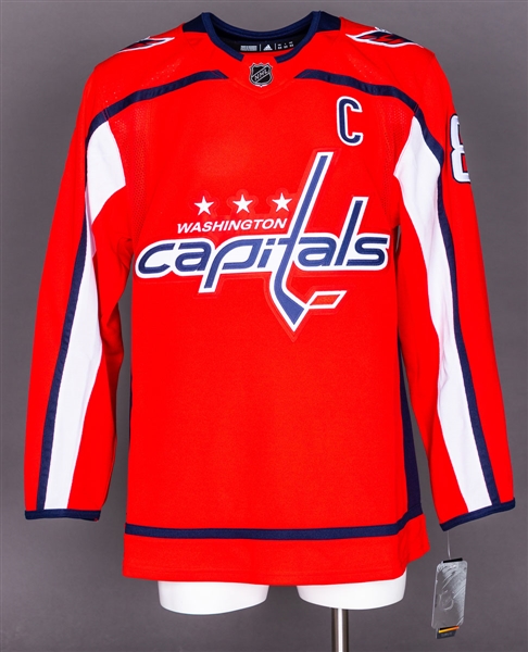 Alexander Ovechkin Signed Washington Capitals Captains Jersey with LOA