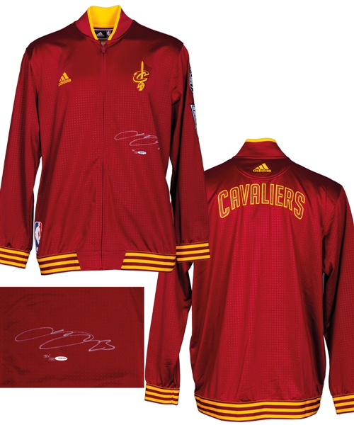 LeBron James Signed Cleveland Cavaliers Limited-Edition Warm-Up Jacket #36/100 with UDA COA