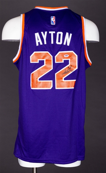 Deandre Ayton Signed Phoenix Sun Jersey with JSA LOA