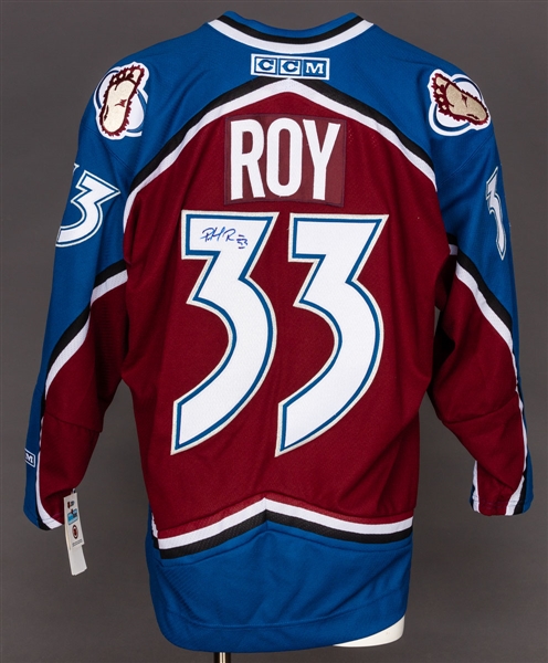 Patrick Roy Signed Colorado Avalanche Jersey - JSA Certified