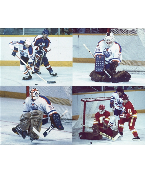 Edmonton Oilers 1982-83 Stanley Cup Playoffs Colour and B&W 35mm Negative Collection of 1,375+ including 291 images of Wayne Gretzky 