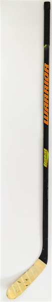 Ilya Kovalchuks Mid-2000s Atlanta Thrashers Warrior Dolomite Game-Used Stick from the Personal Collection of an Important Hockey Executive with His Signed LOA