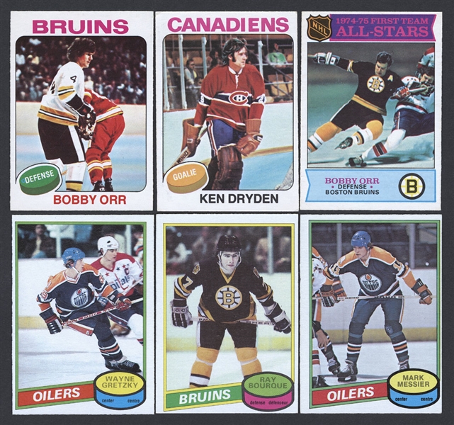 1975-76 and 1980-81 O-Pee-Chee Hockey Complete Sets