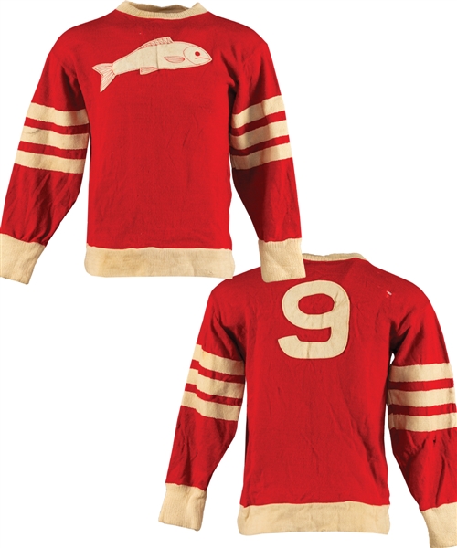 Selkirk Fishermen Circa 1920s Game-Worn Wool Hockey Jersey with LOA