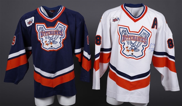 Kevin Koopmans and Ray Tremblays Mid-2000s Beaver Valley Nitehawks Game-Worn Jerseys
