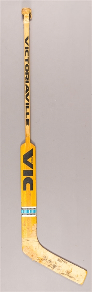 Rogie Vachons Circa 1976-77 Los Angeles Kings Victoriaville Pro Game-Used Stick 