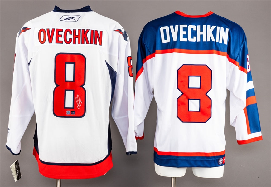 Alexander Ovechkin Signed Washington Capitals, Team Russia and 2009 NHL All-Star Game Eastern Conference Jerseys 