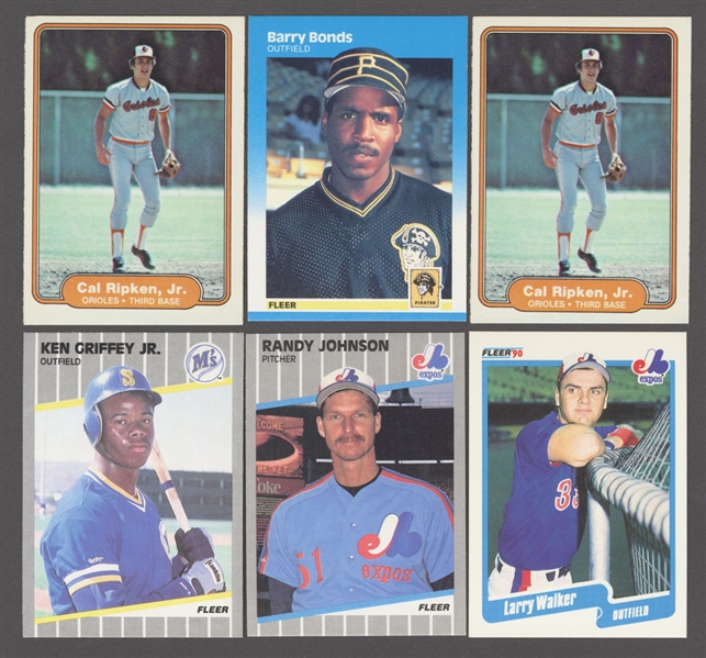 1984 to 1991 Donruss, Fleer and Score Baseball Card Collection (Approx. 18,000 Cards)