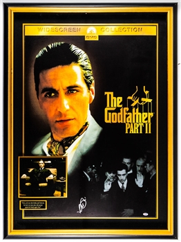 American Actor Al Pacino Signed "The Godfather Part II" Framed Display with JSA LOA (36” x 48 ½”)