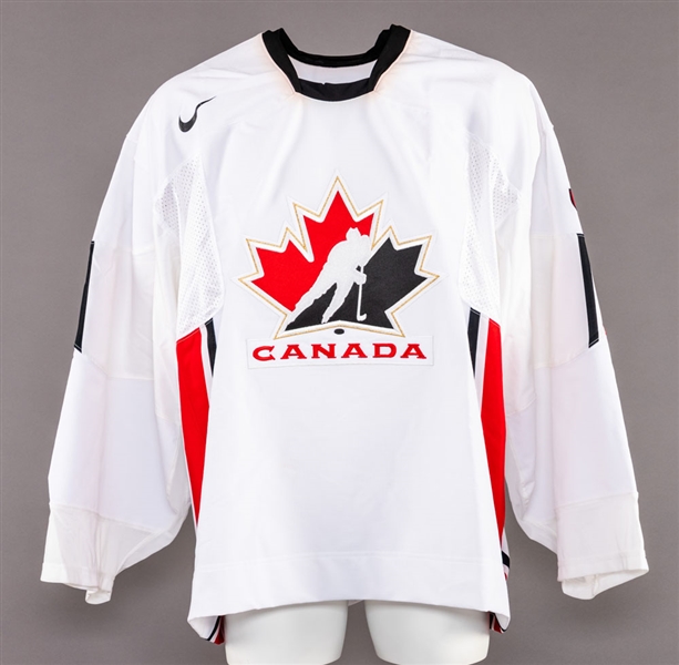 Marty Turcos 2006 Winter Olympics Team Canada Game-Issued Jersey