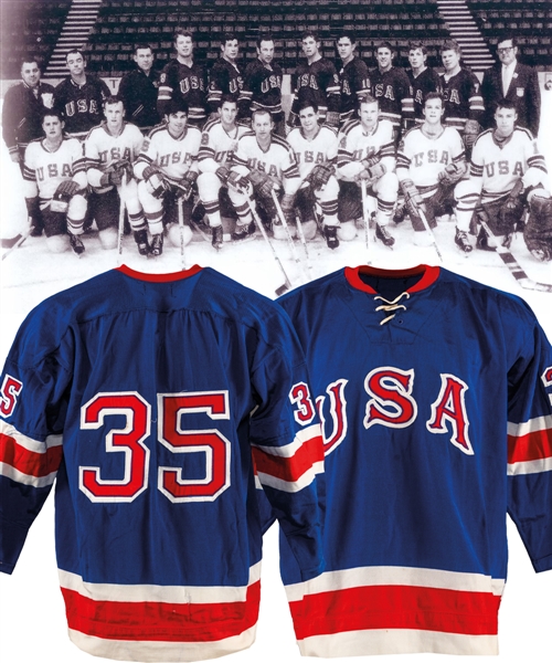 Gorgeous Late-1960s Team USA National Team Game-Issued Jersey