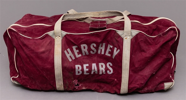 Vintage 1980s AHL Hershey Bears #5 Equipment Bag