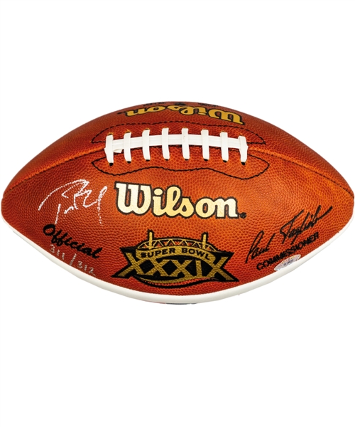 Tom Brady Signed Super Bowl XXXIX Limited-Edition Football #311/312 - TriStar Authenticated