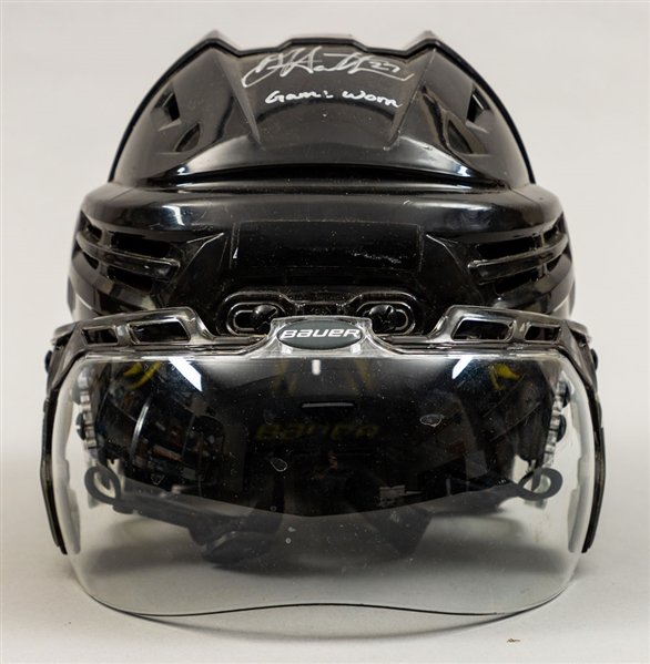 Dougie Hamilton’s 2013 World Junior Championships Team Canada Signed Bauer Game-Worn Helmet with LOA 