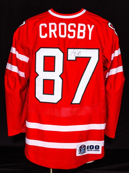 Sidney Crosby Signed Team Canada Jersey with LOA
