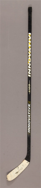 Ilya Kovalchuks Circa 2005-06 Atlanta Thrashers Innovative 1100 Graphite Game-Used Stick Plus Atlanta Thrashers Signed Jersey with LOA