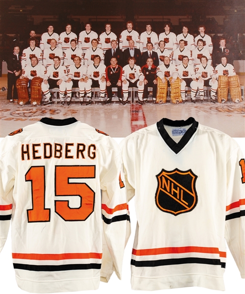 Anders Hedbergs 1979 Challenge Cup NHL All-Stars Game-Worn Jersey with His Signed LOA 