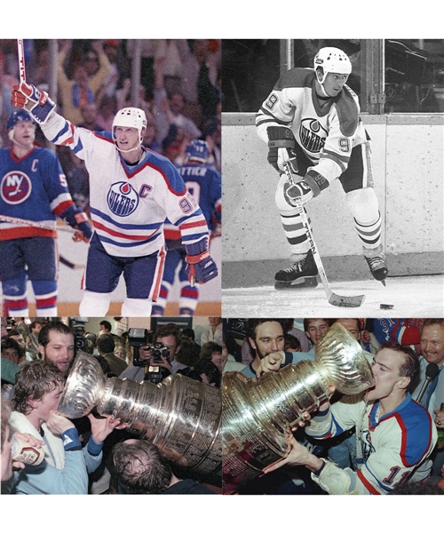 Edmonton Oilers 1983-84 Playoffs and Stanley Cup Finals Colour 35mm Negative Collection of 800+ including 145 Images of Wayne Gretzky  
