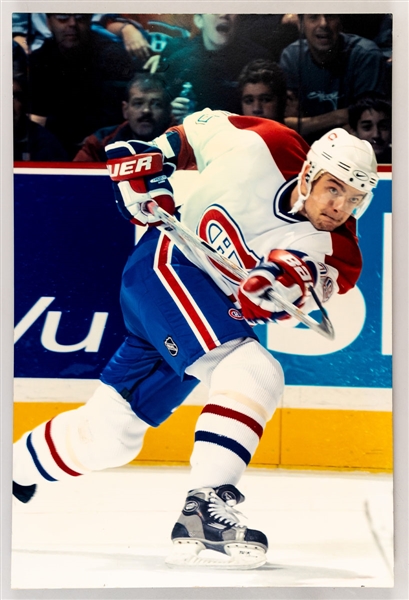 Andrei Markov Montreal Canadiens Photo Display from the Montreal Canadiens Archives (23 3/4” x 35 3/4”)