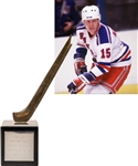 Anders Hedbergs 1983-84 New York Rangers Emery Edge Plus/Minus Leader Trophy with His Signed LOA (9”)