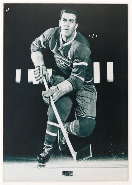 Maurice Richard Montreal Canadiens Photo Display from the Montreal Canadiens Archives (23 3/4” x 34”)