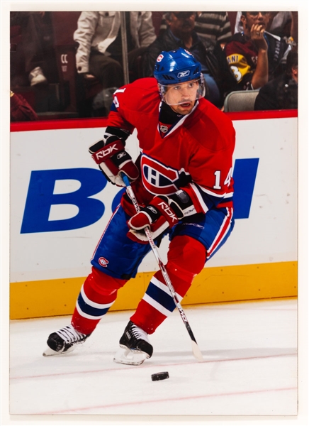 Tomas Plekanec Photo Display from the Montreal Canadiens Archives (20” x 28”)