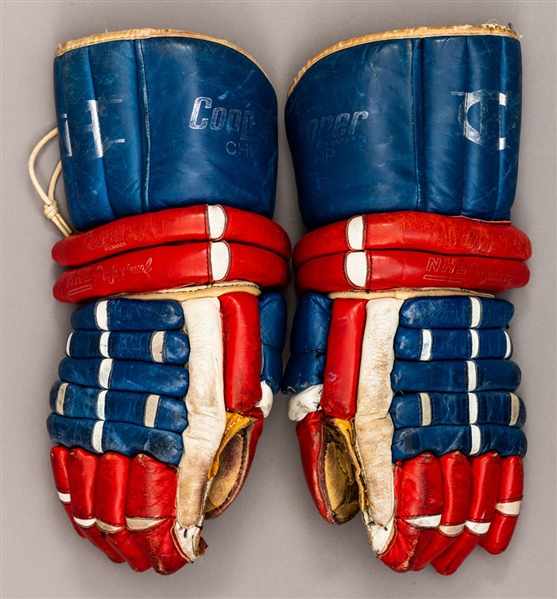 Montreal Canadiens Late-1960s/Early-1970s Cooper Pro Model Game-Used Gloves