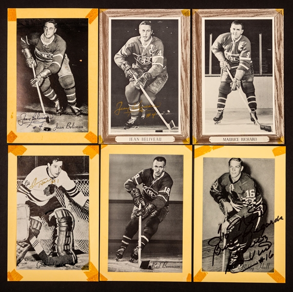 Bee Hive Group 2 (1945-64) and Group 3 (1964-67) Hockey Photo Collection of 141