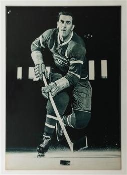 Maurice Richard Montreal Canadiens Photo Display from the Montreal Canadiens Archives (24" x 34")