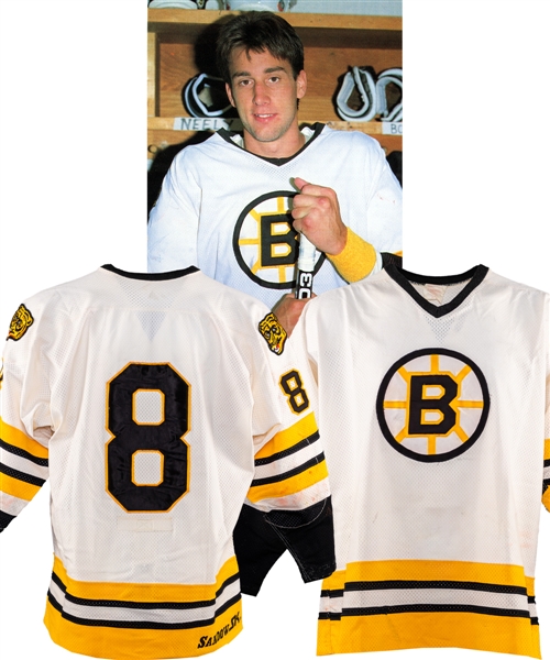 Peter McNabs (C. 1982-83), Jim Nills (1984-85 Photo-Matched) and Cam Neelys (1986-87 Photo-Matched) Boston Bruins Game-Worn Jersey with LOA